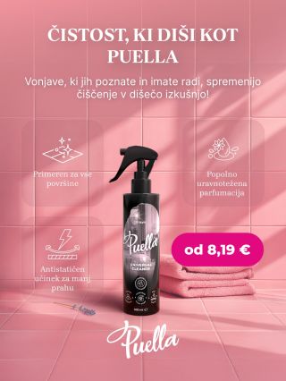 🎉 Čakanja je konec! 🎉 Univerzalni čistilec Puella je tu! Vi ste nam pisali, mi smo poslušali – in zato smo ustvarili...